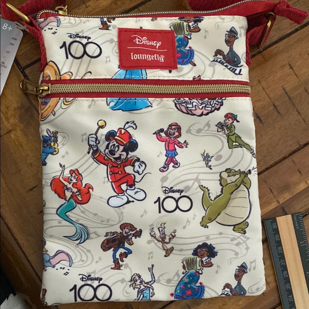 Disney Loungefly Crossbody Bag with Characters